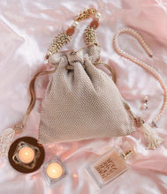 Load image into Gallery viewer, Pearl Polka Dot Potli