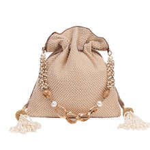 Load image into Gallery viewer, Pearl Polka Dot Potli