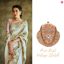 Load image into Gallery viewer, Pixie Dust Vintage Clutch Caramel