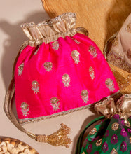 Load image into Gallery viewer, Festive Fleur Hot Pink
