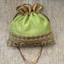 Load image into Gallery viewer, Pista Green Potli

