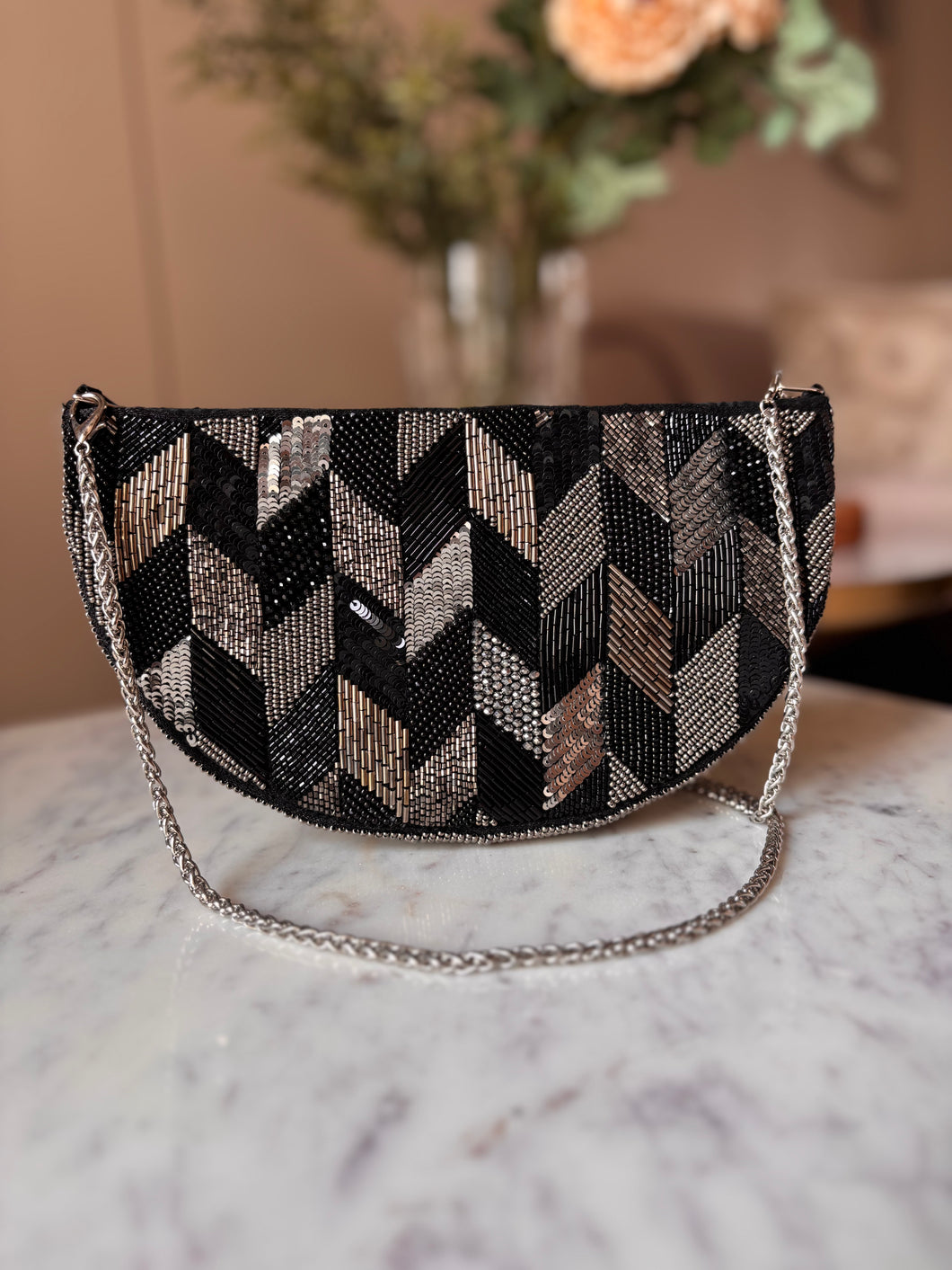 Boheme Crescent Clutch