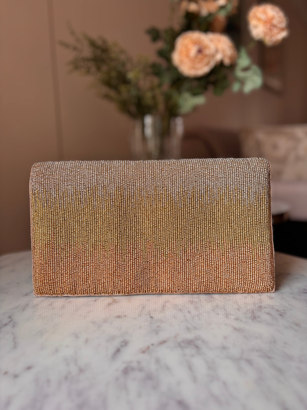 Sand Dune Foldover Clutch