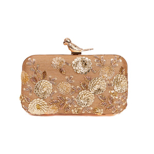 Dancing Daffodils Box Clutch