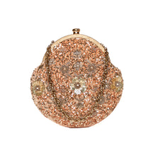 Load image into Gallery viewer, Pixie Dust Vintage Clutch Caramel
